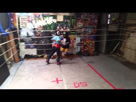 Angel vs frank sparring