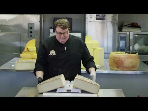 9 Ways to Cut the Cheese: ALPINE CUT: Gruyere