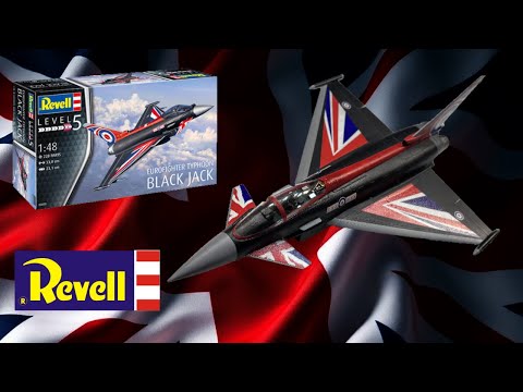 Revell 1:48 Eurofighter Typhoon „Black Jack“ – Komplettbausatz