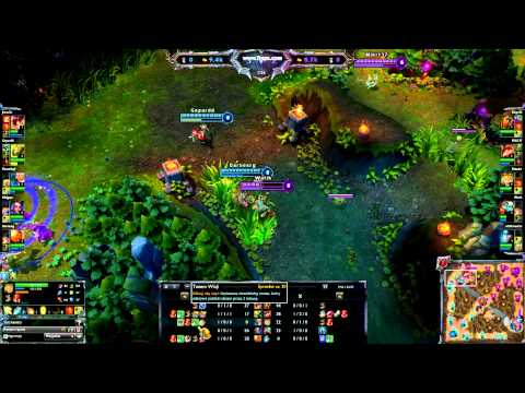 League of Legends - Poppy Outplaying