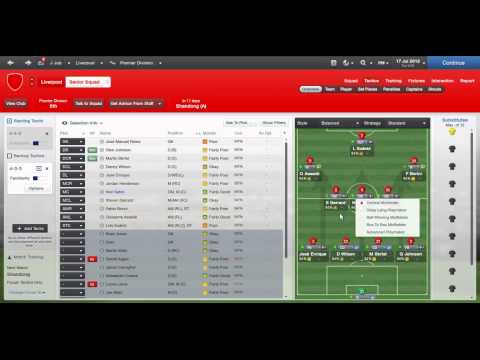 Football Manager 2013 | My Liverpool Tactics