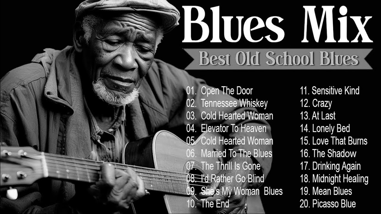 Whiskey Blues Music -BEST OLD SCHOOL BLUES MUSIC ALL TIME - Beautiful Relaxing Blues Songs [ Album ]