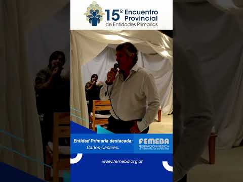 👉Entidad Primaria destacada 2025: Carlos Casares. FEMEBA 2026