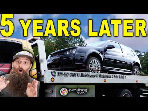 Wiederaufbau meines vergessenen MK4 R32 nach 5 Jahren in Einzelteilen