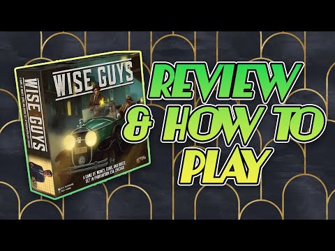 Wise Guys Review and How to Play | Prohibition Gangsters doing their crime thing!