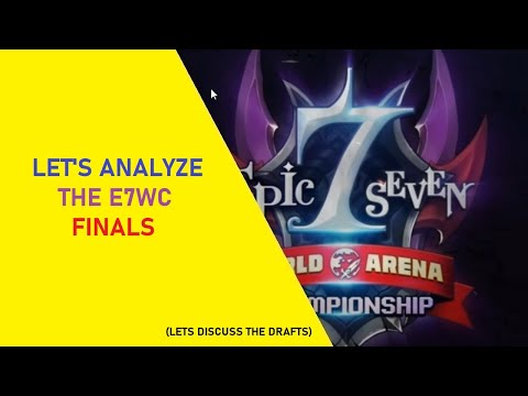 Let's Analyze the E7WC Finals Matches!