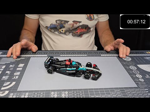 Lego 77244 Mercedes AMG PETRONAS F1 Team W15 E Performance assembly real time