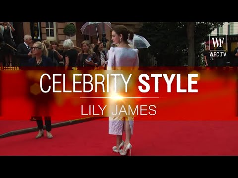 Lily James | Сelebrity style_
