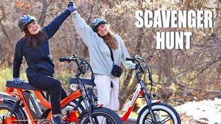 Scavenger Hunt On E-Bikes!