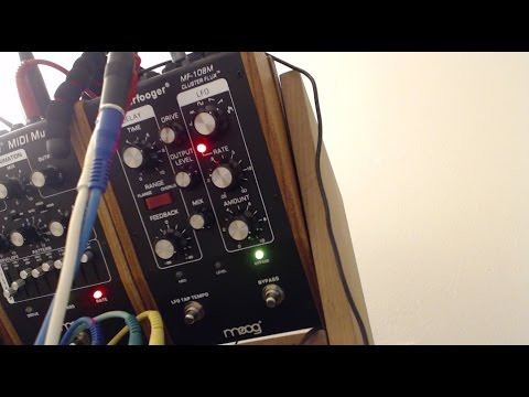 MF102 RingMod in ClusterFlux feedback path
