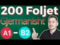 200 FOLJE - FJALOR A1 B2 gjermanisht me audio dhe perkthim ne shqip