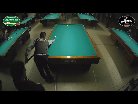 QUARTA vs MARCOLIN - 1°TROFEO BILIARDO AMS 2017 ARCISATE (VA)