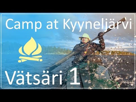 Kayak-Camping in Vätsäri Wilderness Part 1