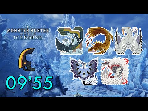 MHWI | Ballad of the Hoarfrost 09'55"15 Great Sword Solo (TA wiki rules)