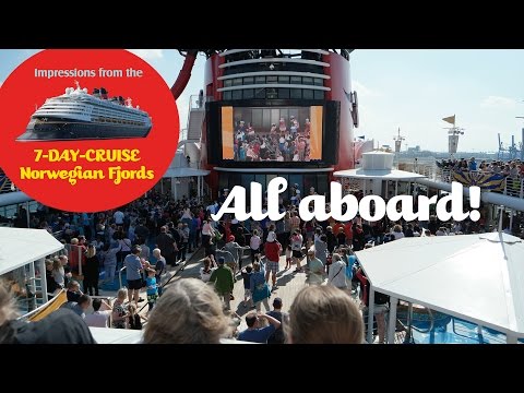 1 - All aboard! - The Norwegian Fjords Tour with Disney Cruise Line 2015