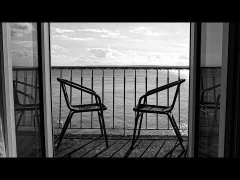 Ausblick auf den Bodensee mit entspannender Jazzmusik.