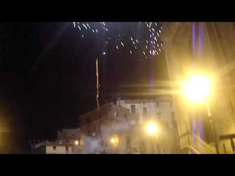 Montagano 15 Agosto 2010 fuochi d'artificio in Via Rampa dei Leoni