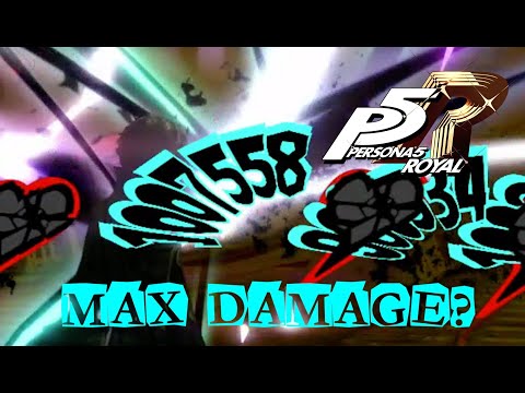 P5R but Akechi does over 1M damage | Max damage reached?!