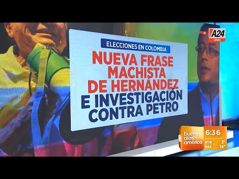 Elecciones en Colombia: la frase machista de Hernández a lo Trump I A24