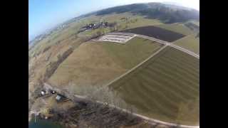 preview picture of video 'Filming Conservation Drone 2.0 in flight using a HK Bixler'