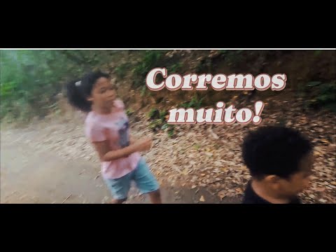 tivemos que correr muito ele estava atrás da gente
