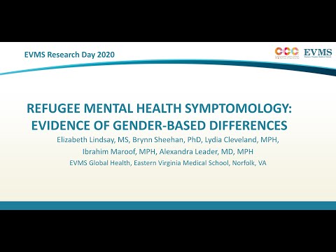 Thumbnail image of video presentation for Refugee mental health symptomology: evidence of gender-based differences