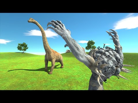 Scourge vs Herbivore Dinosaurs - Animal Revolt Battle Simulator