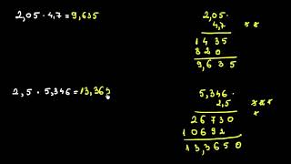 Înmulțirea fracțiilor (numerelor) zecimale | Lectii-Virtuale.ro