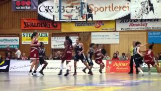 preview picture of video 'Bundesliga Basketball Damen 2012 Wasserburg Halle 1. Spiel Halbfinale 15.04.12.MTS'