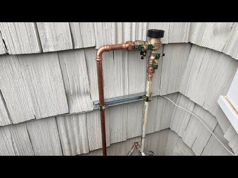 Watts Pressure Vacuum Breaker Install on Irrigation Sprinkler Line for Code Compliance & Water Autho