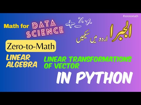 Tasks for Linear Algebra
