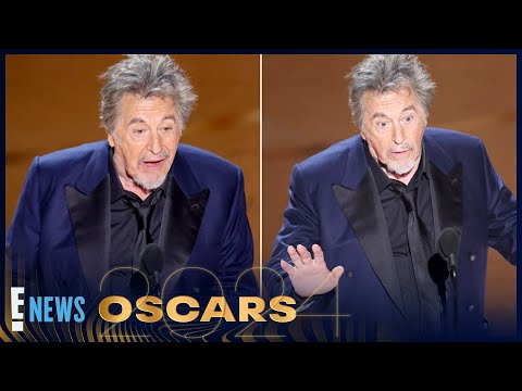 Al Pacino's AWKWARD Best Picture Announcement Divides the Internet | 2024 Oscars