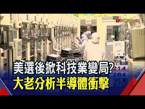 台灣半導體業獨步全球 鈺創董盧超群:不受美選結果影響│非凡財經新聞│20201105