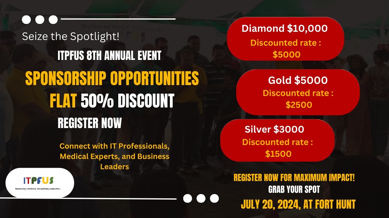Secure Your Spot at the ITPFUS Annual Event!