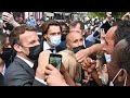 French President Macron slapped during trip to south, two people arrested