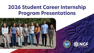 2026 Student Career Internship Program Presentations