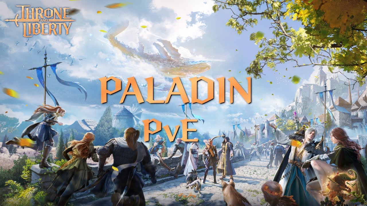 Throne and Liberty Paladin PvE AoE grind