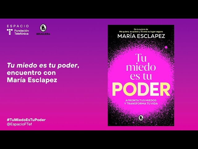 Vídeo relacionado con Tu miedo es tu poder: Afronta tus miedos y transforma tu vida (Bruguera Tendencias)