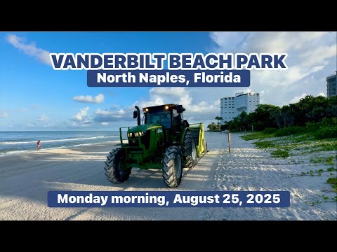 Robb’s Monday Morning Beach Report for North Naples, Florida | August 25, 2025