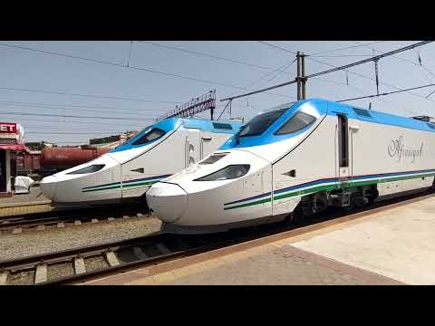 Afrosiyob, Uzbekistan hight speed railway #railway #train #afrosiyob #talgo #uzbekistanrailways