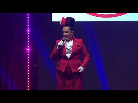 Fasten your seatbelts, Pam Ann takes to the stage | Attitude Awards 2025