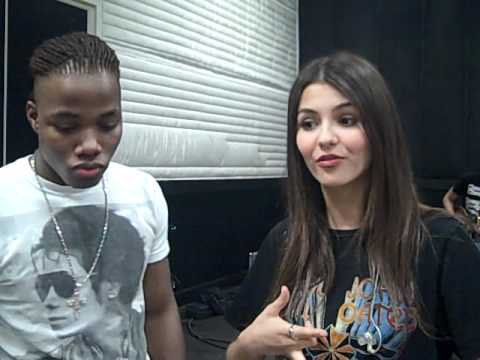 Victoria and Leon at Rehearsal