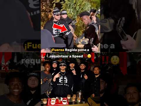 Fuerza Regida pone a Speed a requintear‼️😲 #ishowspeed #fuerzaregida #jop #fy #fypシ #paratii