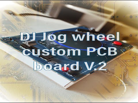 DJ jog wheel custom PCB board V.2