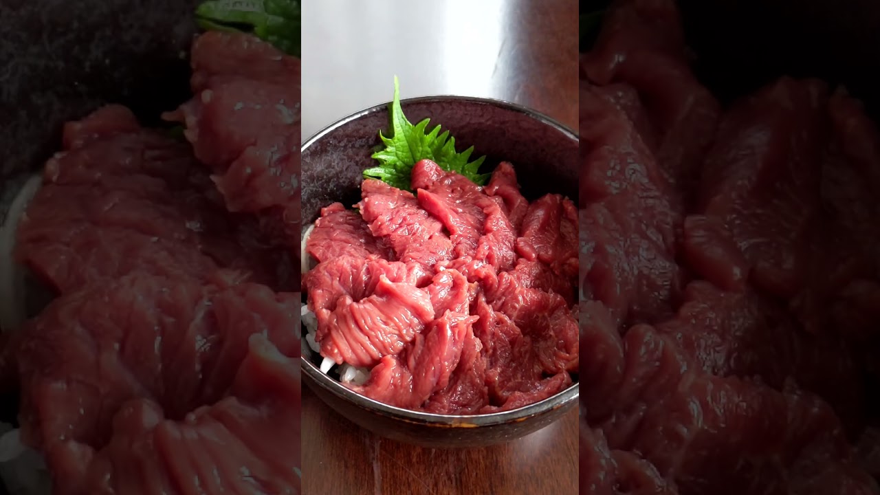 日本马肉刺身自动贩卖机～ #青森生活 #food