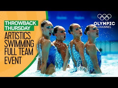 Artistic Swimming - Full Team Event from Rio 2016 | Throwback Thursday