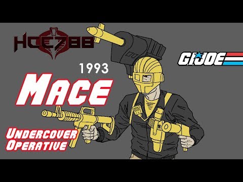 HCC788 - 1993 MACE - Undercover Operative - Battle Corps G.I. Joe toy review!