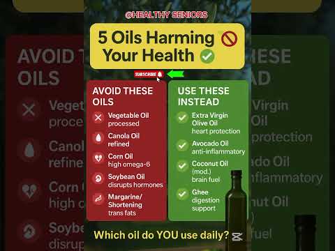 Avoid These 5 Cooking Oils | Best Healthy Oils for Daily Use