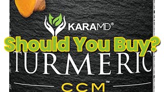 Review KaraMD Turmeric CCM, Doctor Formulated Extra Strength Turmeric Curcuminoid