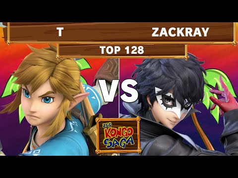 2GG Kongo Saga - T (Link) Vs GW | Zackray (Joker) Top 128 Winners - Smash Ultimate